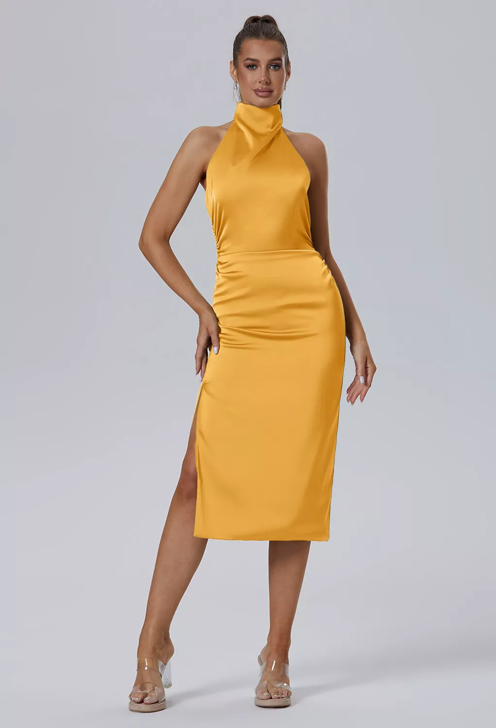 AW Cyclone Mango  Spring Wedding Guest Dresses